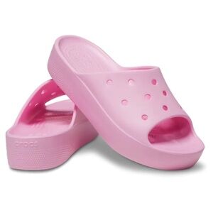 Crocs Classic Platform Slide Pink Women’s size 10